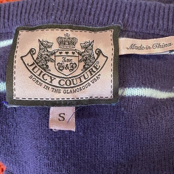 Juicy Couture Dress purple and white stripe Size Small - Picture 5 of 5